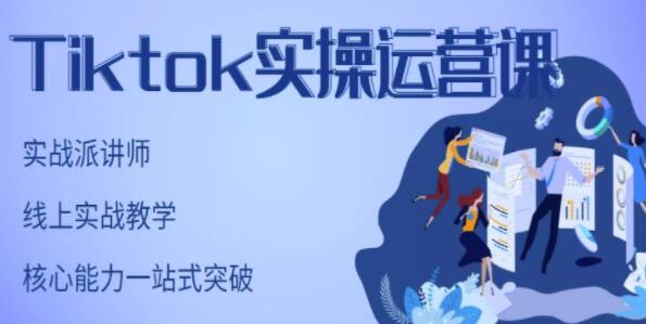 刘博《TIKTOK实操运营课》实战教学,适合零基础TIKTOK新人-渡漳网