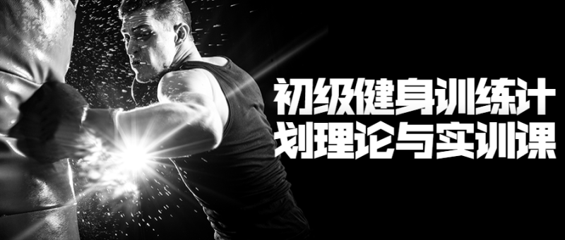 初级健身训练计划理论与实训课-渡漳网