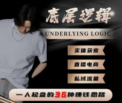 私域流量-直播电商-实体获客,一人起盘的36种�钱思路-渡漳网