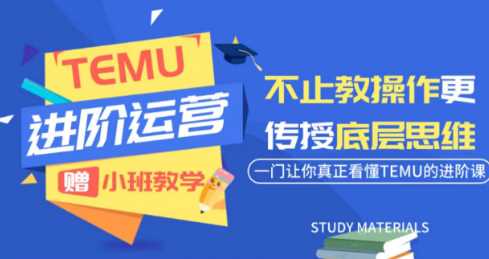 阿卡林TEMU运营课程-渡漳网