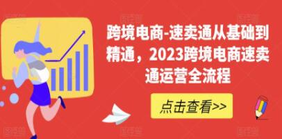 《速卖通从0基础到精通教程》跨境电商-速卖通运营实战全流程-渡漳网
