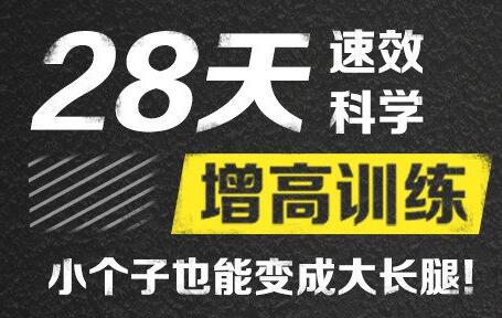 刘洹增高视频《28天速效科学增高训练》-渡漳网