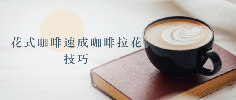 花式咖啡速成咖啡拉花技巧-渡漳网