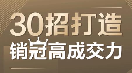 朱冠舟30招打造销冠高成交力-渡漳网