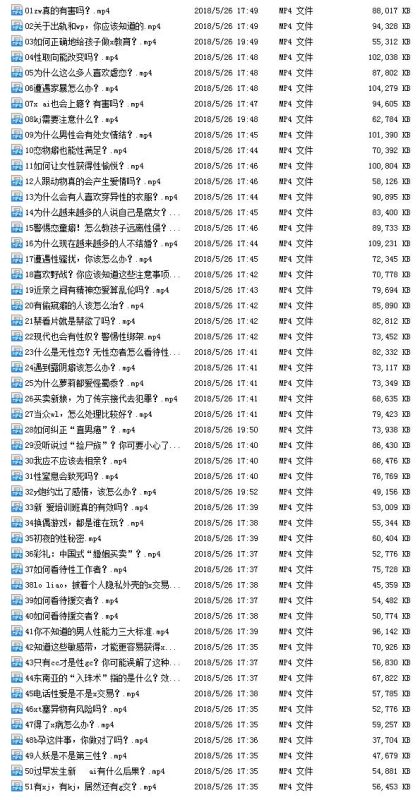 人人都需要的性爱锦囊，51堂两性知识，性学课-渡漳网