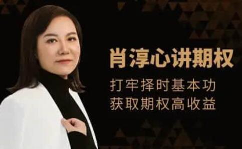 肖淳心《期权基础知识》入门视频-渡漳网