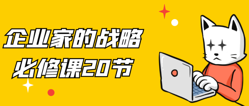 企业家的战略必修课20节-渡漳网