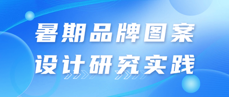 暑期品牌图案设计研究实践-渡漳网