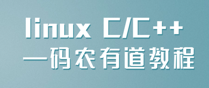 linux C/C++ —码农有道教程-渡漳网