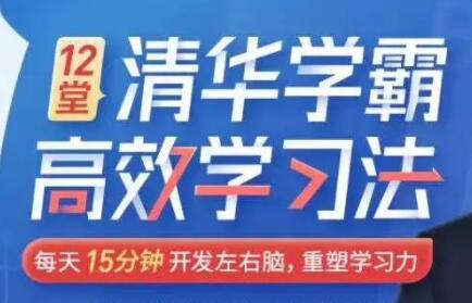 学习技巧《清华学霸高效学习法》重塑学习力，不用死记硬背-渡漳网