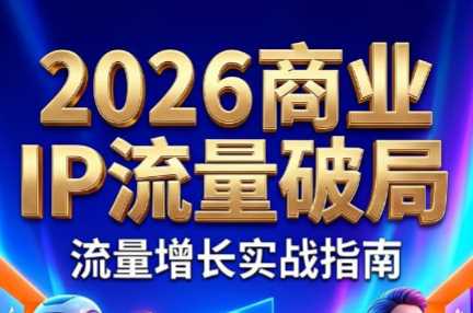 刘白2026年商业IP流量破局-渡漳网