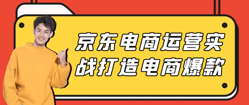 京东电商运营实战打造电商爆款-渡漳网