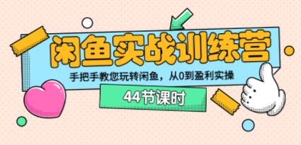 《闲鱼实战训练营》手把手教您玩转闲鱼，从0到盈利实操-渡漳网