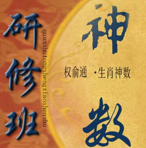 权俞通《生肖神数与风水研修班》视频课程-渡漳网