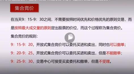 张馨元《集合竞价实战培训》教程-渡漳网