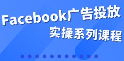 《Facebook全系列投放》百万级广告操盘手带你玩运营和广告优化技能实操-渡漳网