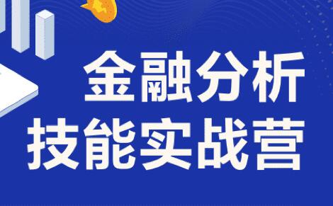 金融分析师技能课讲座,6周完成金融人知识体系搭建 (价值1099)-渡漳网