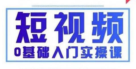 抖音短视频0基础入门实操课(变现+营销+定位+运营+制作+涨粉)-渡漳网