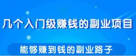 分享几个实用简单,赚钱的副业项目路子-渡漳网