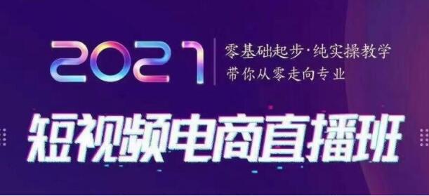 巨企电商学院 短视频电商直播班,带你从零走向专业,纯实操教学-渡漳网