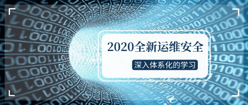 2020全新运维安全深入学习-渡漳网