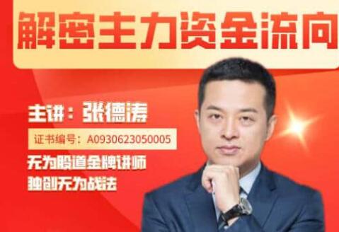 无为张德涛《解密主力资金流向》-渡漳网