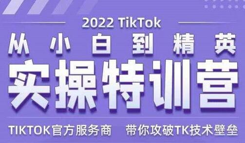 Seven漆《Tiktok从小白到精英实操特训营》带你掌握Tiktok账号运营-渡漳网