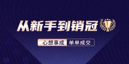 《从新手到销冠》精通客户心理学，揭秘销冠背后的成交秘籍-渡漳网