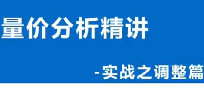 谭记恩-量价分析系统第四期之实战调整篇-渡漳网