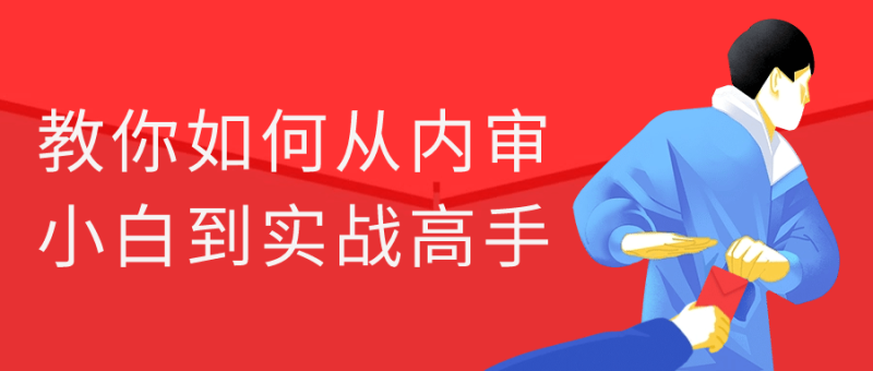 教你如何从内审小白到实战高手-渡漳网