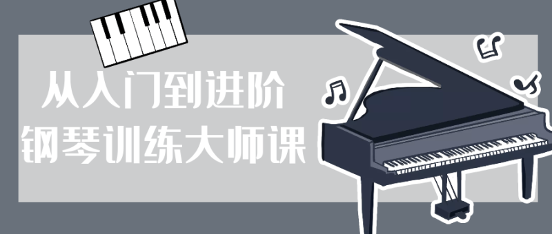 从入门到进阶钢琴训练大师课-渡漳网