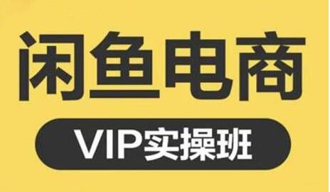 鱼客《闲鱼电商零基础入门到进阶》VIP实战培训课程视频-渡漳网