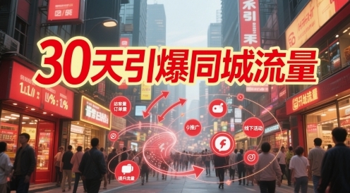 30天引爆同城流量,实体店玩抖音的正确玩法-渡漳网