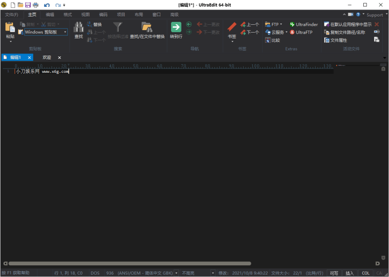 IDM UltraEdit v33.0.0.23绿色版-渡漳网