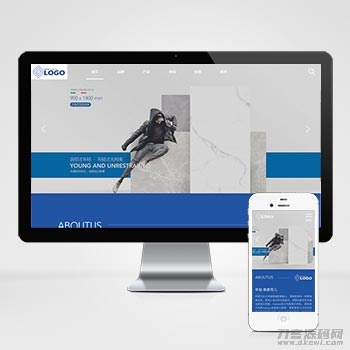 响应式品牌建材瓷砖类pbootcms网站模板 HTML5高端瓷砖卫浴网站源码下载-渡漳网
