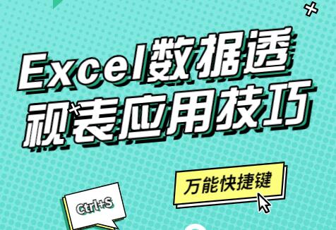 Excel数据透视表应用技巧教程视频-渡漳网