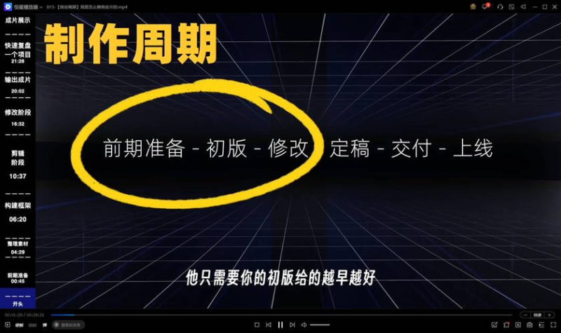 B站课堂：人人都能听懂的剪辑课-渡漳网
