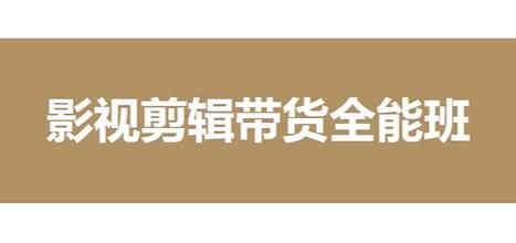 抖音短视频《影视剪辑带货全能班》从入门到精通,玩赚短视频运营-渡漳网