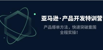 《亚马逊・产品开发特训营》产品爆单方法，快速突破重围，全程实操-渡漳网