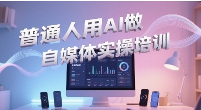 普通人用AI做自媒体,开启AI自媒体创作之路-渡漳网