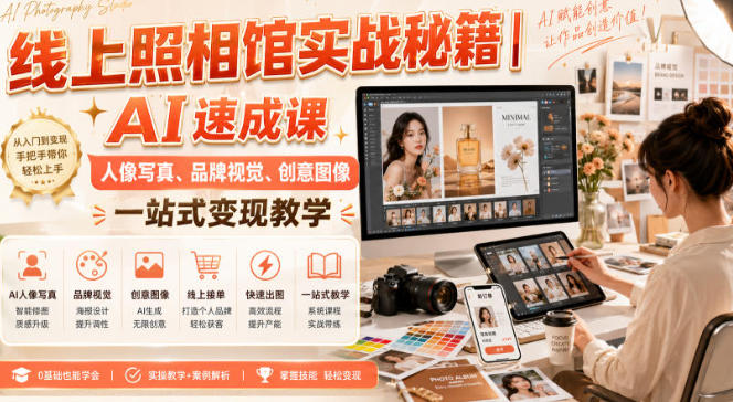 星绘线上照相馆实战秘籍-渡漳网