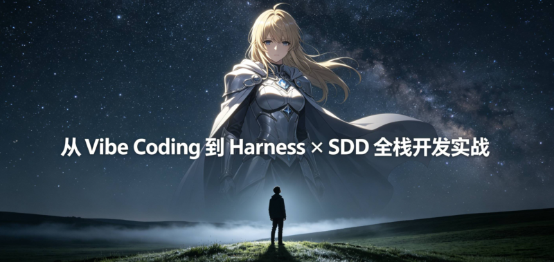 从VibeCoding到Harness×SDD全栈开发实战-渡漳网